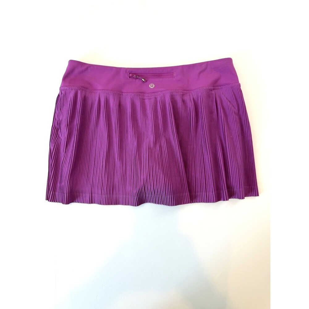 Lululemon Pace Rival Pleated Skort Purple Size 10